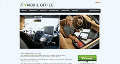 Desktop Screenshot of mobil-office.dk